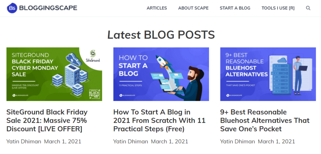 BloggingScape Latest Blog Posts
